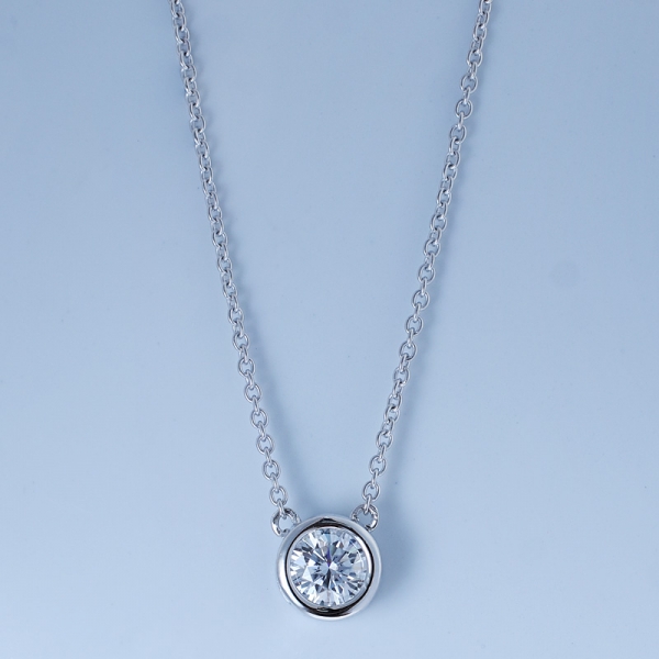 Understated 925 Sterling Silver Bridal Women Necklace 