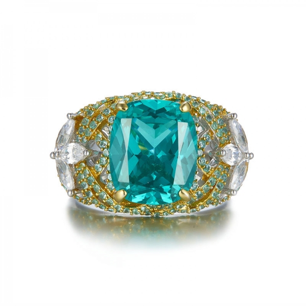 925 Precious Twinkle Paraiba Ladies Ring 