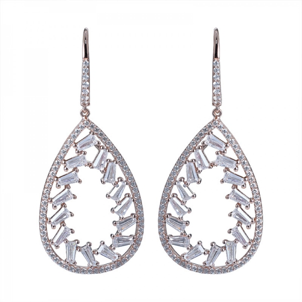 Charm Water Drop Shaped Navy Earrings for Women Girls 