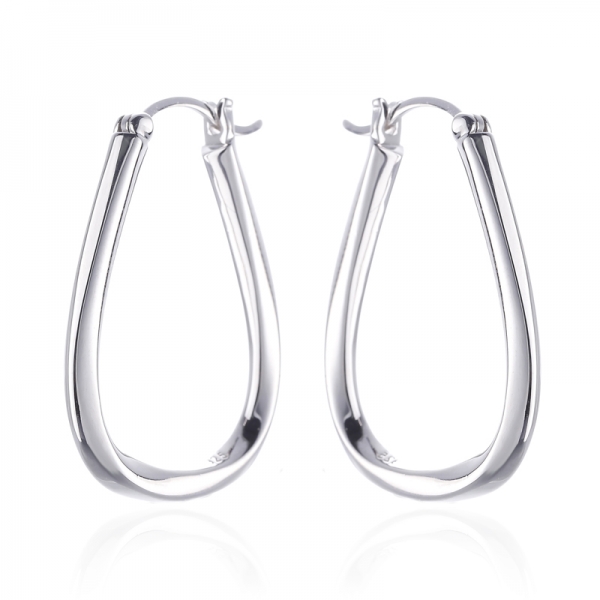 925 Sterling Silver Earring With Rose Gold Plating 
